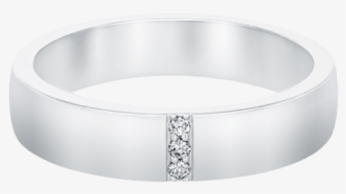 Vertical Diamond Row Wedding Band - Harry Winston Men Band, HD Png Download, Transparent PNG