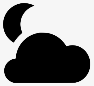 Night Lot Clouds - Heart, HD Png Download, Transparent PNG