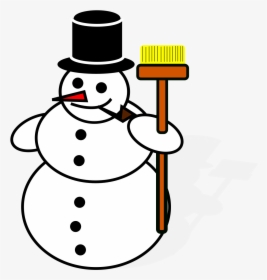 Snowman - Snowman Drawing, HD Png Download, Transparent PNG