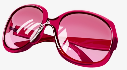 Transparent Pink Sunglasses Png - Shiny Sunglasses Vector, Png Download, Transparent PNG