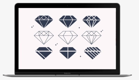 Free Diamond Vector, HD Png Download, Transparent PNG