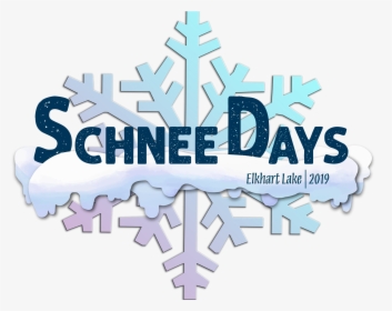 Schnee Days - Graphic Design, HD Png Download, Transparent PNG
