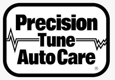 Precision Tune Auto Care Logo Black And White - Precision Tune Auto Care Logo Png, Transparent Png, Transparent PNG