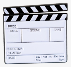 Camera Slate Pin - Paper Product, HD Png Download, Transparent PNG