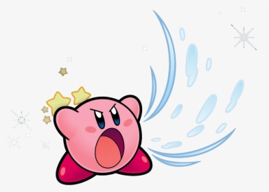 Kirby Breathing In - Transparent Kirby Inhale, HD Png Download, Transparent PNG