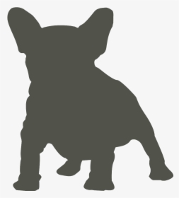 French Bulldog American Pit Bull Terrier Pug - French Bulldog Silhouette, HD Png Download, Transparent PNG