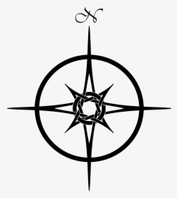 A Little Compas Rose Bit I Drew Up After Taking Inspiration - Christopher Columbus Symbol, HD Png Download, Transparent PNG