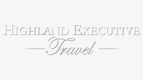 Highland Executive Travel - Calligraphy, HD Png Download, Transparent PNG