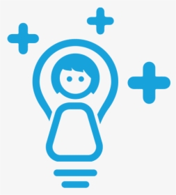 Icon With Plus Symbol-blue - Inspiring Girls Logo, HD Png Download, Transparent PNG