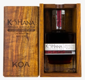 Koa Box Bottleshown Nobackground, HD Png Download, Transparent PNG