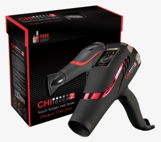 Chi Touch 2 Hair Dryer W Box Chihaircare - Chi Touch 2 Hair Dryer, HD Png Download, Transparent PNG