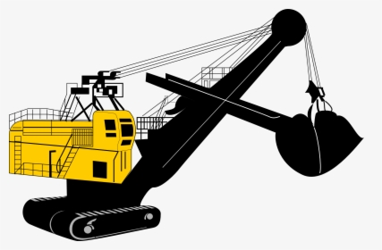 Backhoe Heavy Machinery Clip Art Clipart Clipart - Machinery Clipart, HD Png Download, Transparent PNG
