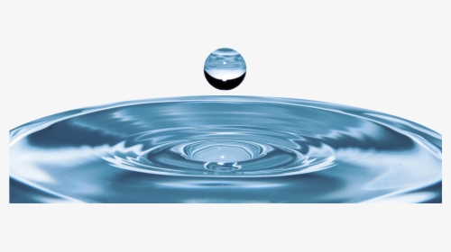 Real Water Drop Png - Drops Of Water Into Ocean, Transparent Png, Transparent PNG