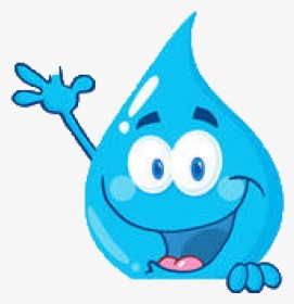 Water Drop With Face, HD Png Download, Transparent PNG