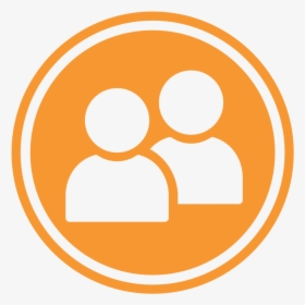 Spiritual Coaching Coincides With The Discover Discipleship - Icon Two People Orange Png, Transparent Png, Transparent PNG