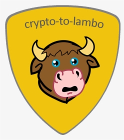 Crypto To Lambo Logo - Cartoon, HD Png Download, Transparent PNG