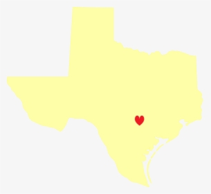 Pale Yellow Texas Heart Svg Clip Arts - Texas Pop Art Map 2, HD Png Download, Transparent PNG