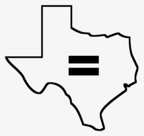 Texas Outline Sticker Clipart , Png Download - Texas Shape No Background, Transparent Png, Transparent PNG