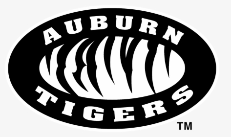Auburn Tigers Logo Black And White - Auburn Tiger Svg, HD Png Download, Transparent PNG