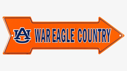 Auburn War Eagle Country - Orange, HD Png Download, Transparent PNG