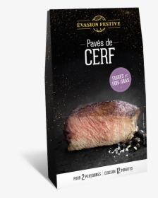 Pavés De Cerf Figues Et Foie Gras - Pastrami, HD Png Download, Transparent PNG