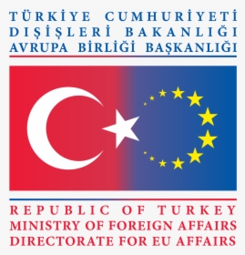 Logo Of The Turkish Application To The European Union - Ministry Of European Union Affairs, HD Png Download, Transparent PNG