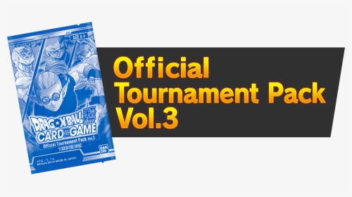 Official Tournament Pack Vol - Dragon Ball Super Tournament Pack 3, HD Png Download, Transparent PNG