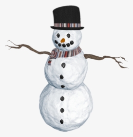 Snowman, Png V - Snowman 3d Png, Transparent Png, Transparent PNG