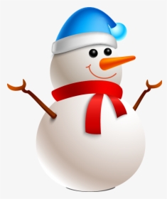 Clipart Transparent Background Snowman - Transparent Background Snowman Png, Png Download, Transparent PNG