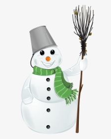 Cute Snowman Png Clipartu200b - Transparent Background Snowman Clipart, Png Download, Transparent PNG