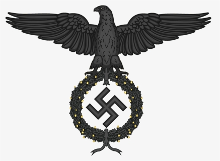 Nazi Ss Eagle Png - White Supremacist Eagle Symbol, Transparent Png, Transparent PNG
