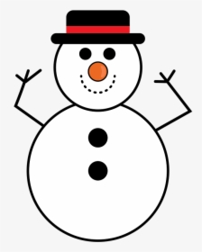 Snow Man Clip Art, HD Png Download, Transparent PNG