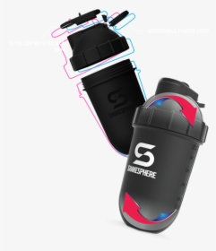 Shaker Pic - Shakesphere Protein Shaker, HD Png Download, Transparent PNG