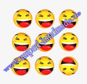 Emoji Cabochon, 14 Mm, Smiling Face Smiling With Open - Smiley, HD Png Download, Transparent PNG
