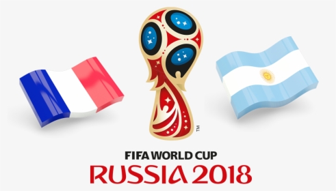 Fifa World Cup 2018 France Vs Argentina Png Photos - Road To Russia World Cup Logo, Transparent Png, Transparent PNG