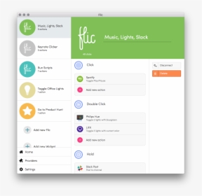 Alt Text - Flic Button App, HD Png Download, Transparent PNG