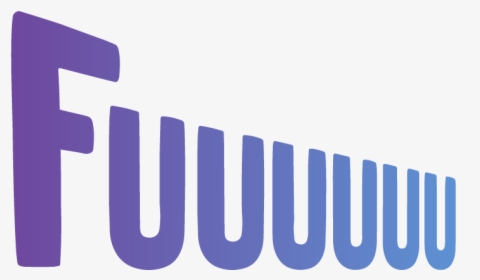 Fuuuuu - Electric Blue, HD Png Download, Transparent PNG