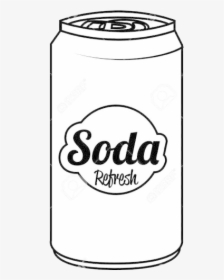 Soda Can Isolated Flat Icon Vector Illustration Graphic - Caffeinated Drink, HD Png Download, Transparent PNG