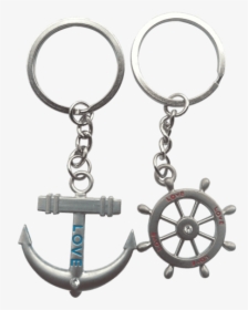 4ever Romantic Stainless Alloy Metal Silver Nautical - Keychain, HD Png Download, Transparent PNG