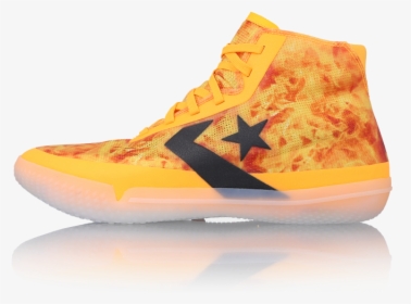 Converse All-star Pro Bb Fire Flames Release Date Info - Converse All Star Pro Bb Flames, HD Png Download, Transparent PNG
