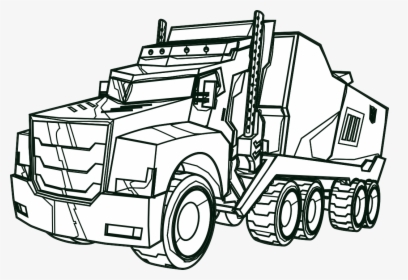 How To Draw Optimus Prime Truck