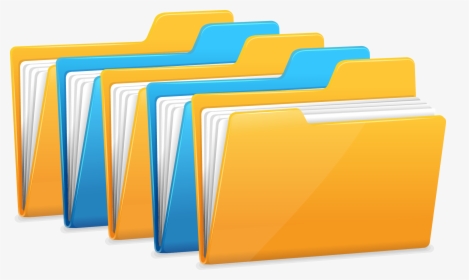 Euclidean Vector Directory Computer File - Transparent Background File Folder Clipart, HD Png Download, Transparent PNG