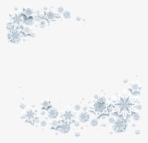 Snowflake Crystal White - Illustration, HD Png Download, Transparent PNG