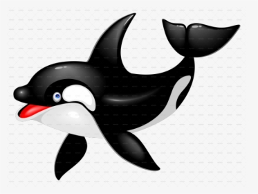 Cartoon Baby Killer Whale, HD Png Download, Transparent PNG