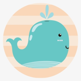 Transparent Cartoon Whale Png - Whale, Png Download, Transparent PNG