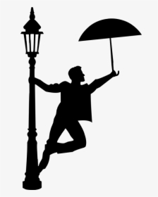 Singing In The Rain Clipart, HD Png Download, Transparent PNG