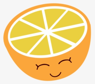 Clipart Fruit Smiley Face - Citrus Clipart, HD Png Download, Transparent PNG
