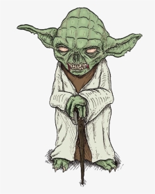 Transparent Yoda Clipart - Zombie Yoda, HD Png Download, Transparent PNG
