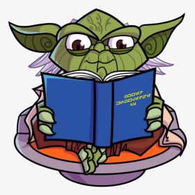 Reading Yoda , Transparent Cartoons - Different Readings, HD Png Download, Transparent PNG