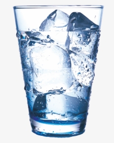 Transparent Water On Glass Png - Transparent Glass Of Ice Water, Png Download, Transparent PNG
